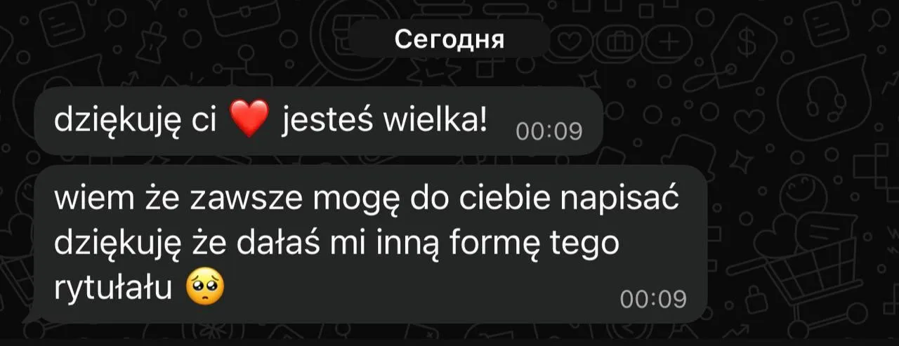 Zrzut ekranu opinii 1
