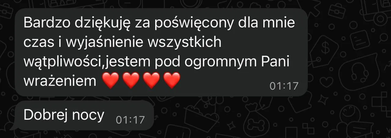 Zrzut ekranu opinii 6